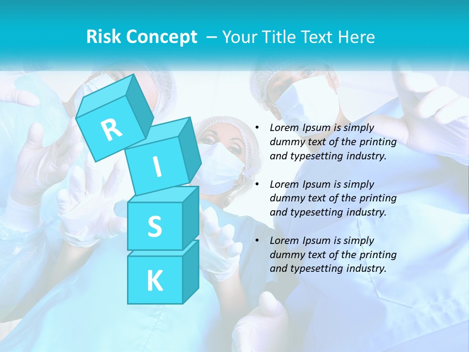 A Group Of Doctors PowerPoint Template