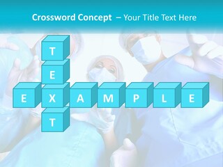 A Group Of Doctors PowerPoint Template