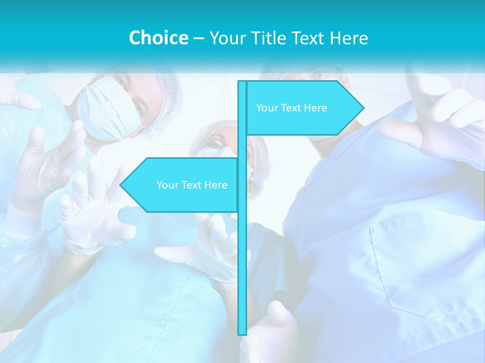 A Group Of Doctors PowerPoint Template