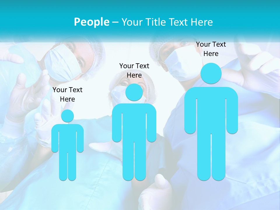 A Group Of Doctors PowerPoint Template