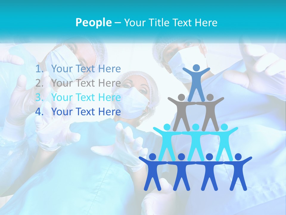 A Group Of Doctors PowerPoint Template