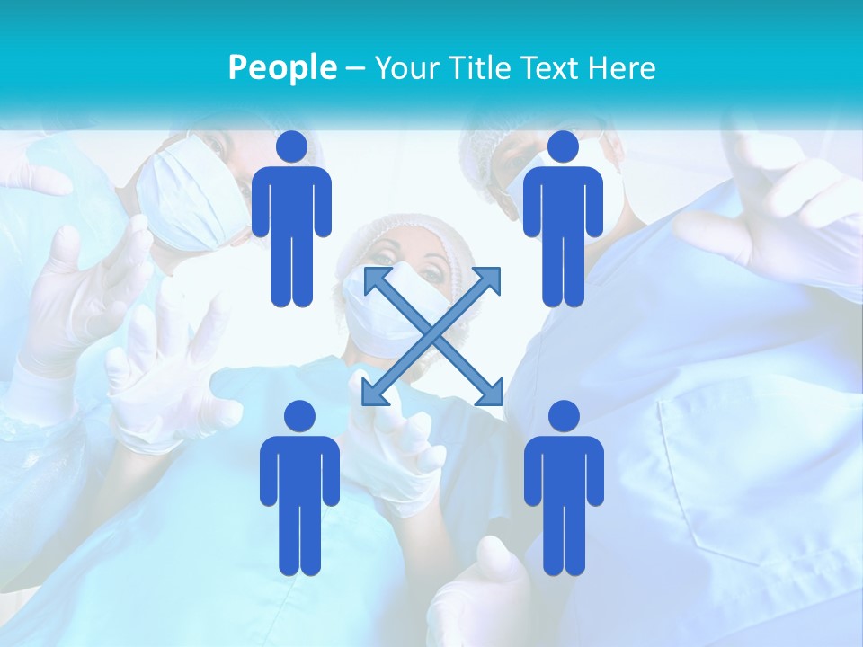 A Group Of Doctors PowerPoint Template