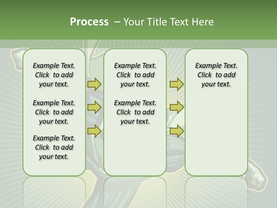 Green Superman PowerPoint Template