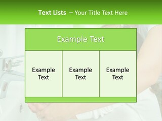 Mom Teaches Baby To Wash Her Hands PowerPoint Template