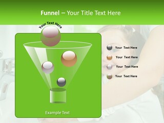 Mom Teaches Baby To Wash Her Hands PowerPoint Template