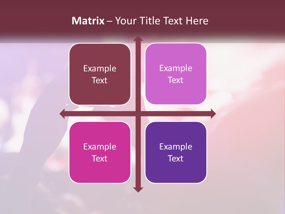 Record A Concert On The Phone PowerPoint Template