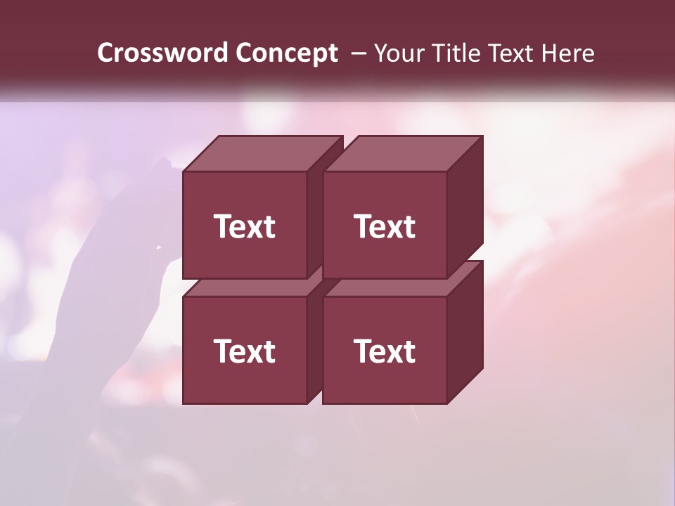 Record A Concert On The Phone PowerPoint Template