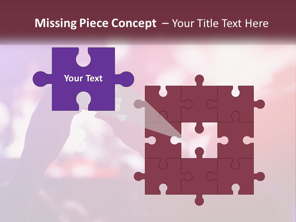 Record A Concert On The Phone PowerPoint Template