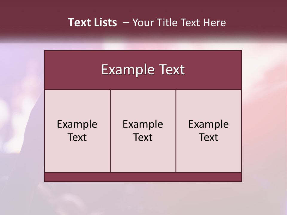 Record A Concert On The Phone PowerPoint Template