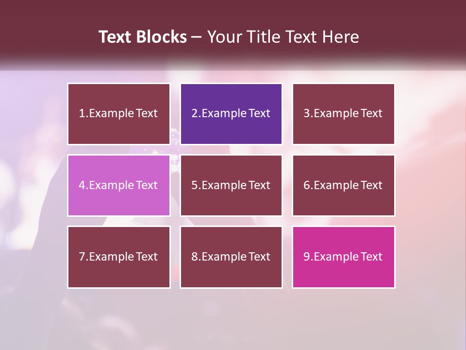 Record A Concert On The Phone PowerPoint Template