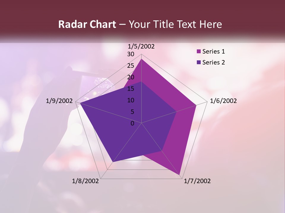 Record A Concert On The Phone PowerPoint Template