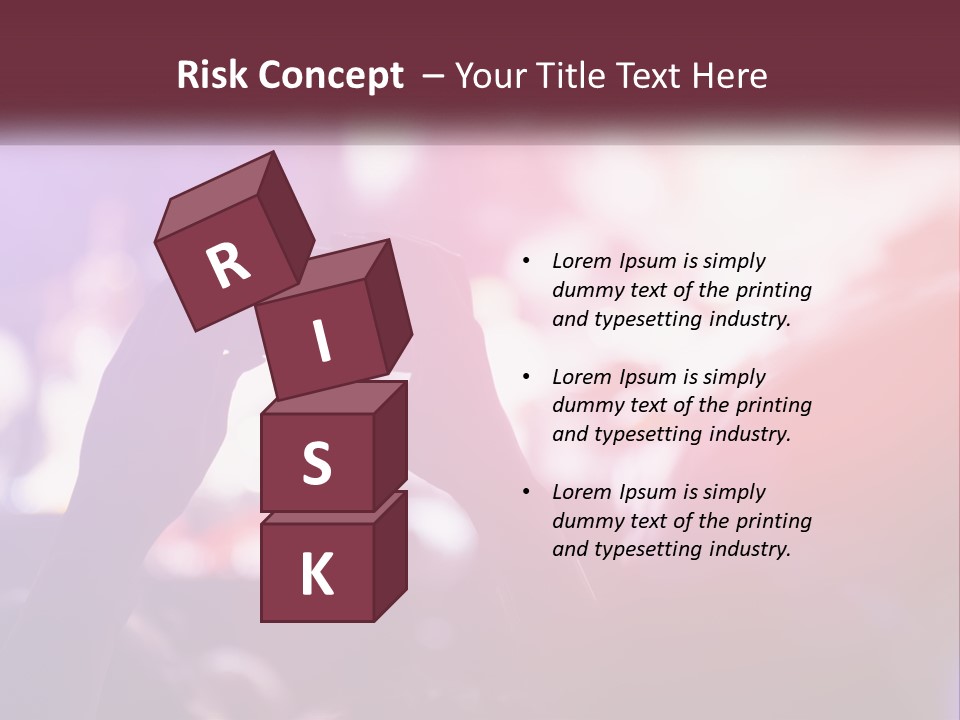 Record A Concert On The Phone PowerPoint Template