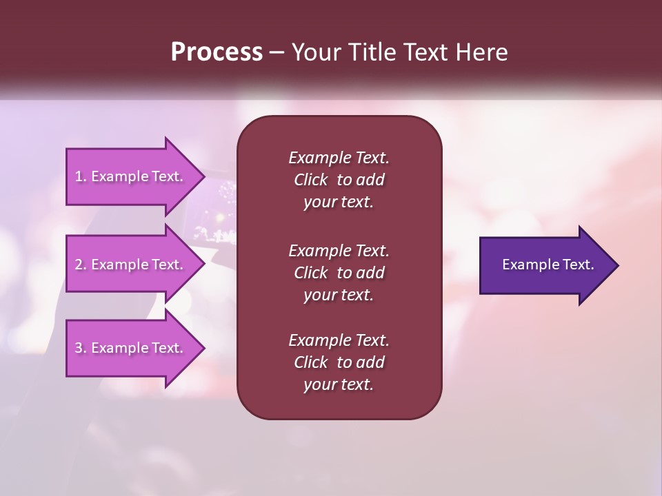 Record A Concert On The Phone PowerPoint Template