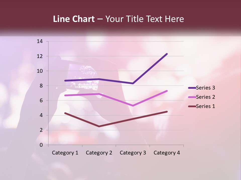 Record A Concert On The Phone PowerPoint Template