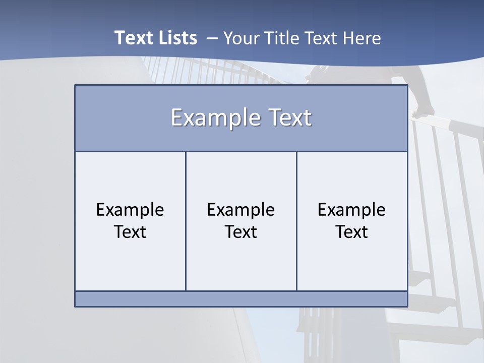 The Man Climbs The Stairs PowerPoint Template