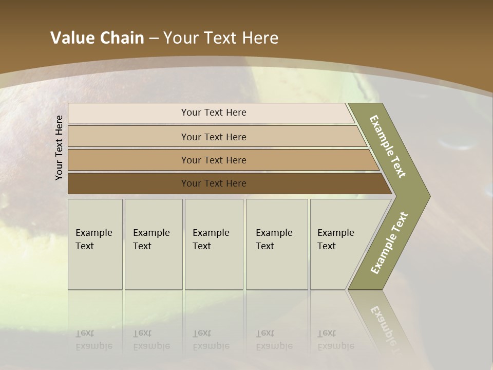 Half An Avocado PowerPoint Template