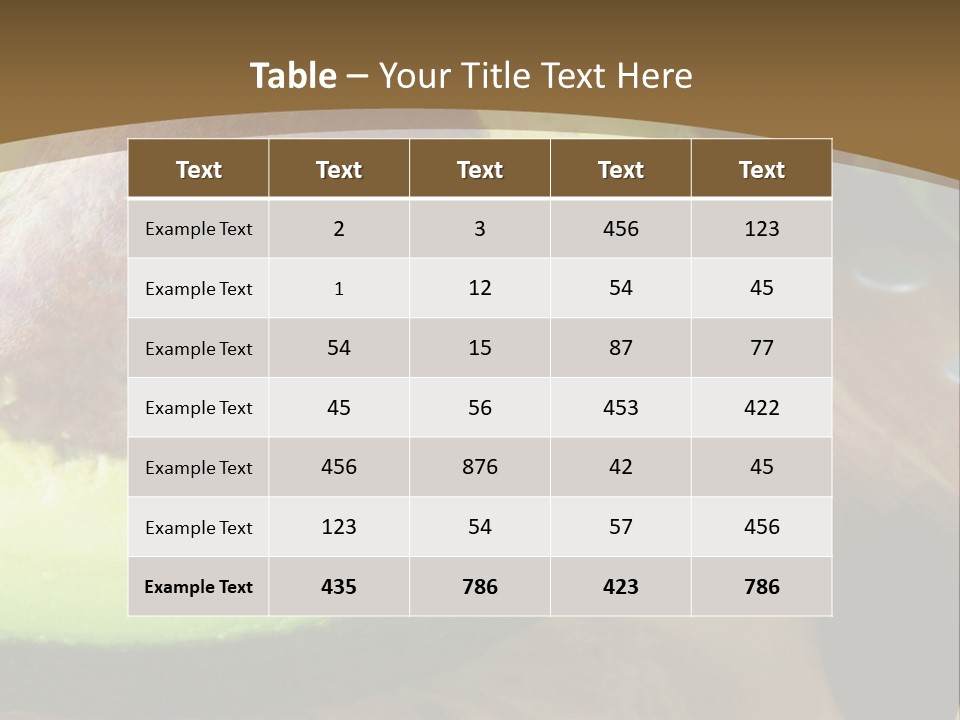 Half An Avocado PowerPoint Template