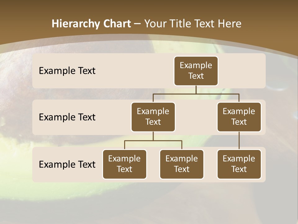 Half An Avocado PowerPoint Template
