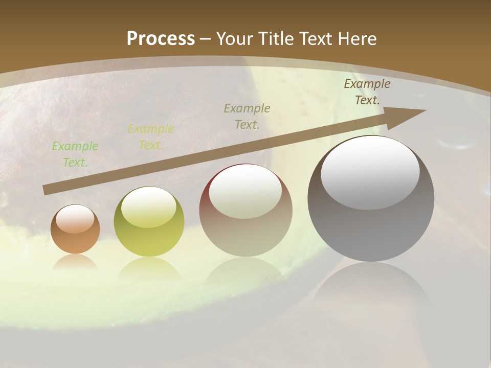 Half An Avocado PowerPoint Template