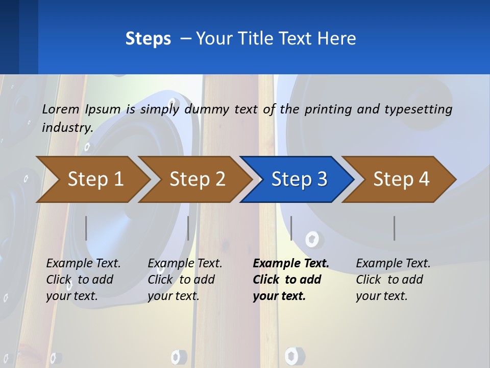 Speaker Systems PowerPoint Template