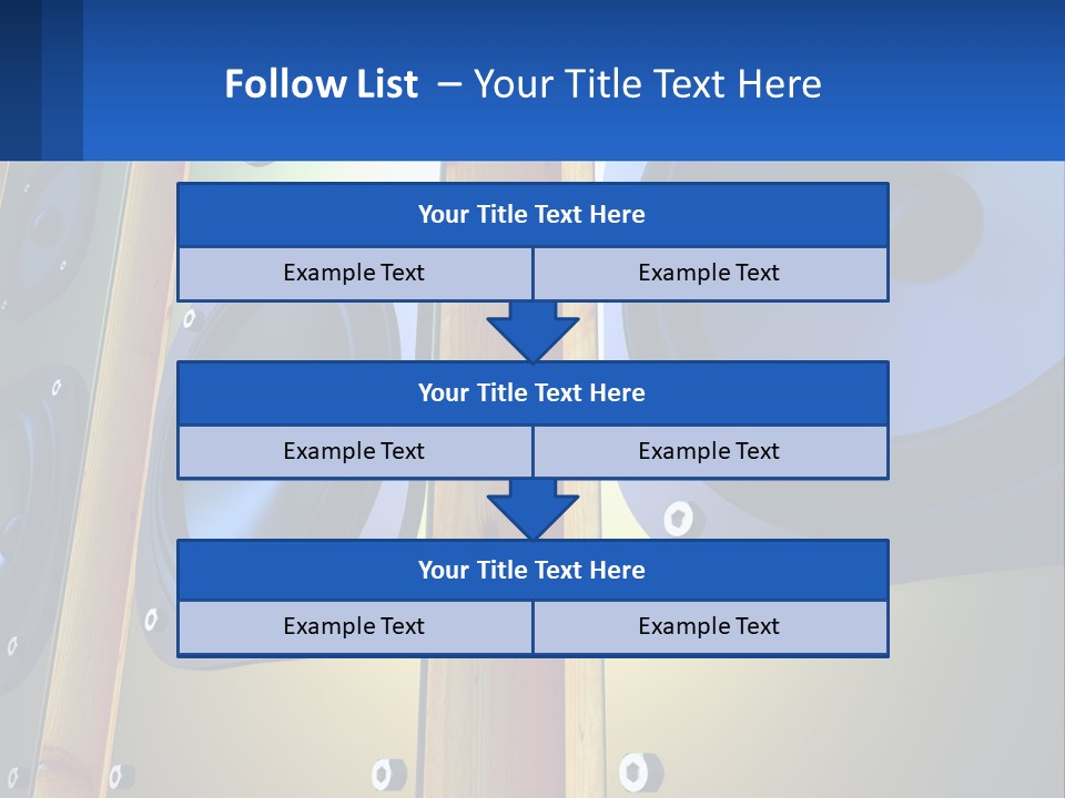 Speaker Systems PowerPoint Template