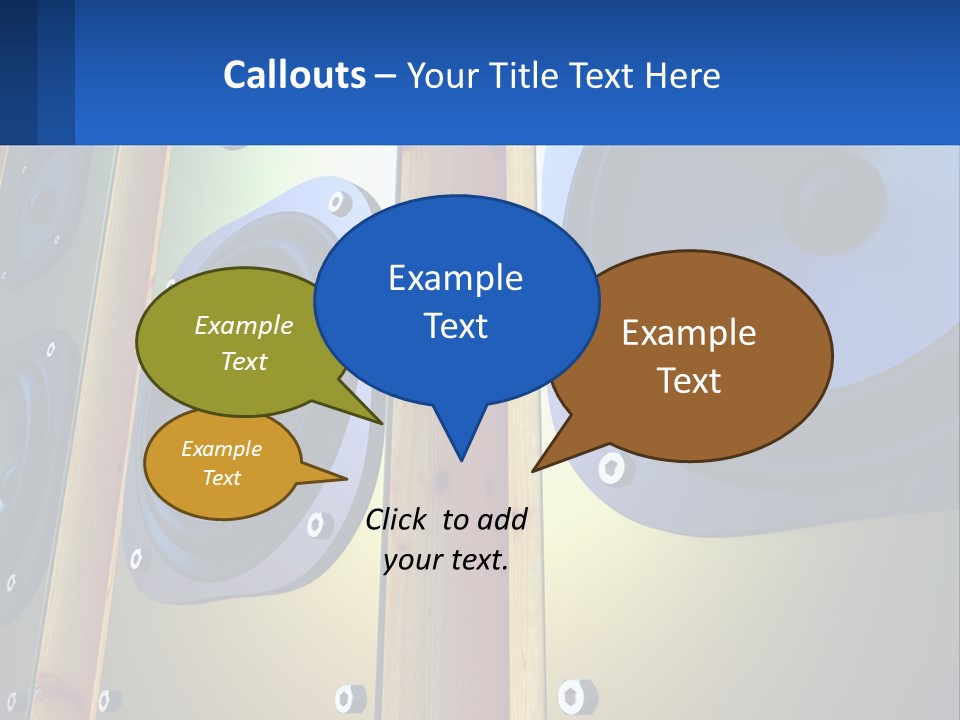 Speaker Systems PowerPoint Template
