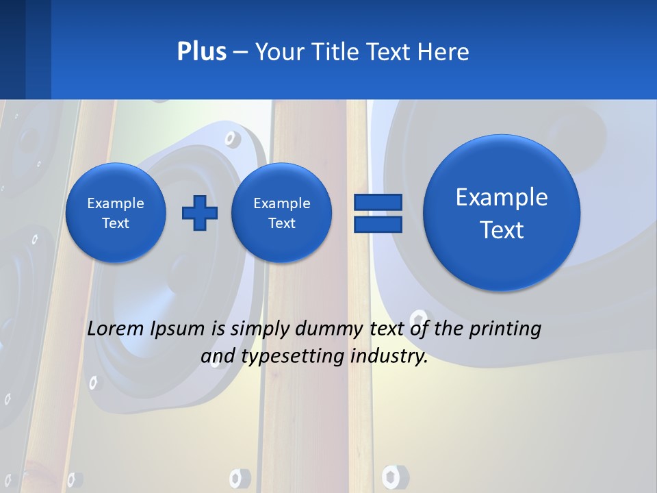 Speaker Systems PowerPoint Template