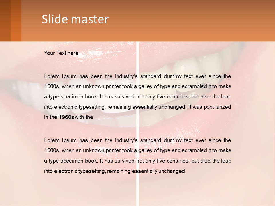 Teeth Whitening PowerPoint Template