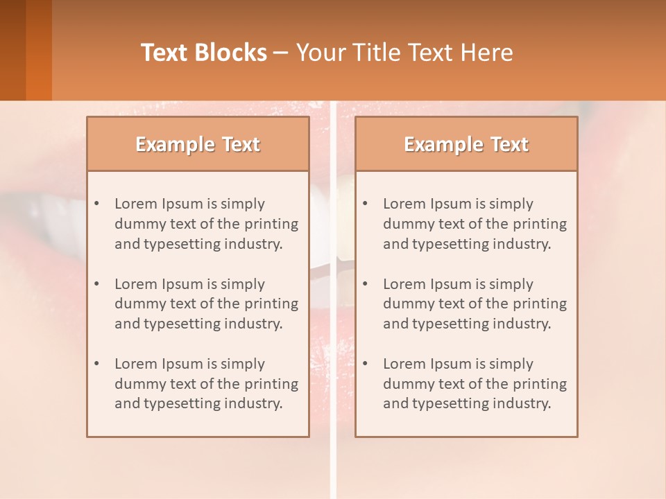 Teeth Whitening PowerPoint Template