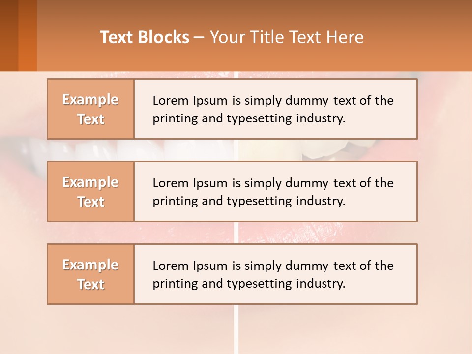 Teeth Whitening PowerPoint Template