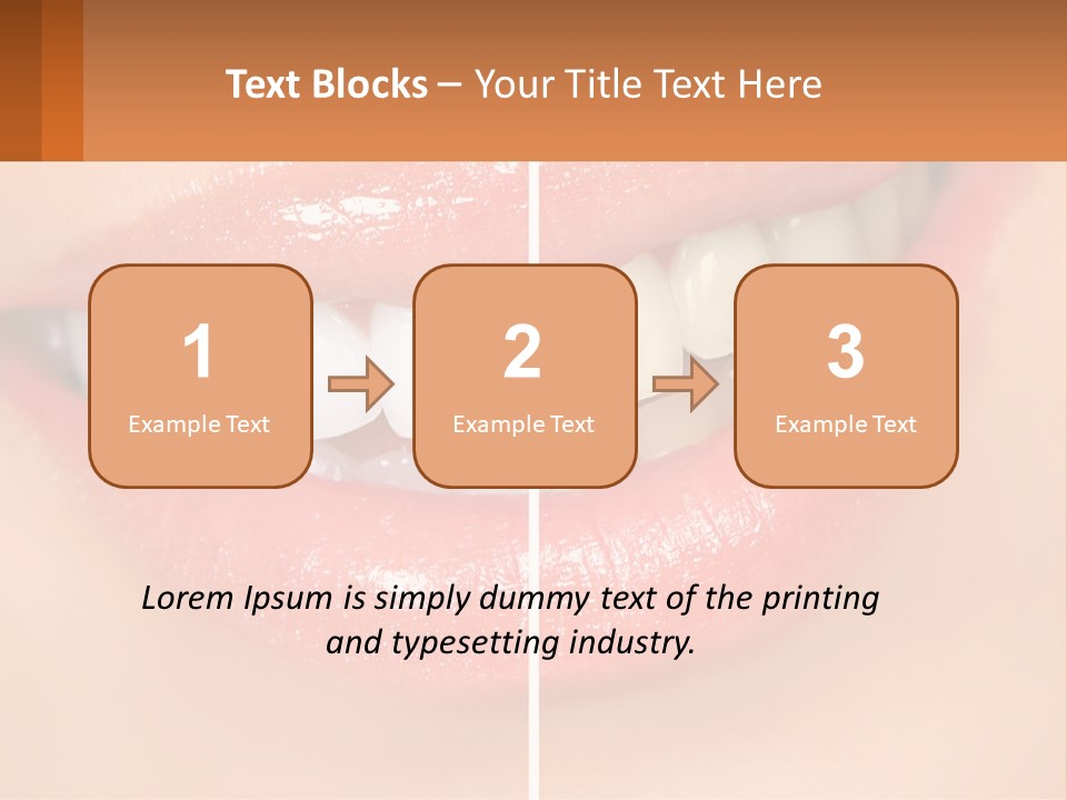 Teeth Whitening PowerPoint Template