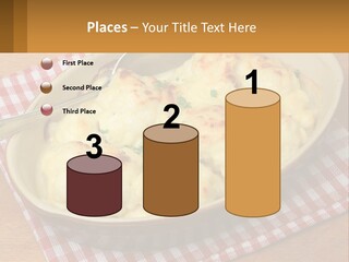 Scrambled Eggs Breakfast PowerPoint Template