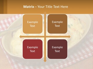 Scrambled Eggs Breakfast PowerPoint Template