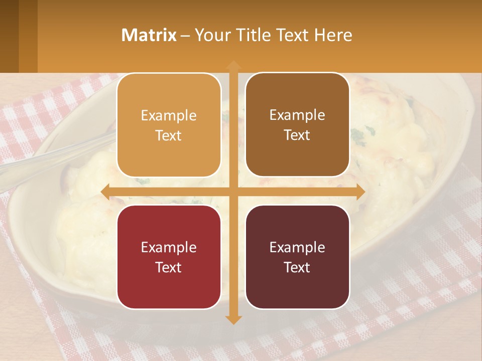 Scrambled Eggs Breakfast PowerPoint Template