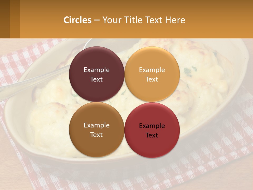 Scrambled Eggs Breakfast PowerPoint Template