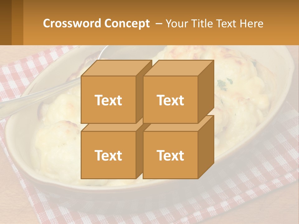 Scrambled Eggs Breakfast PowerPoint Template