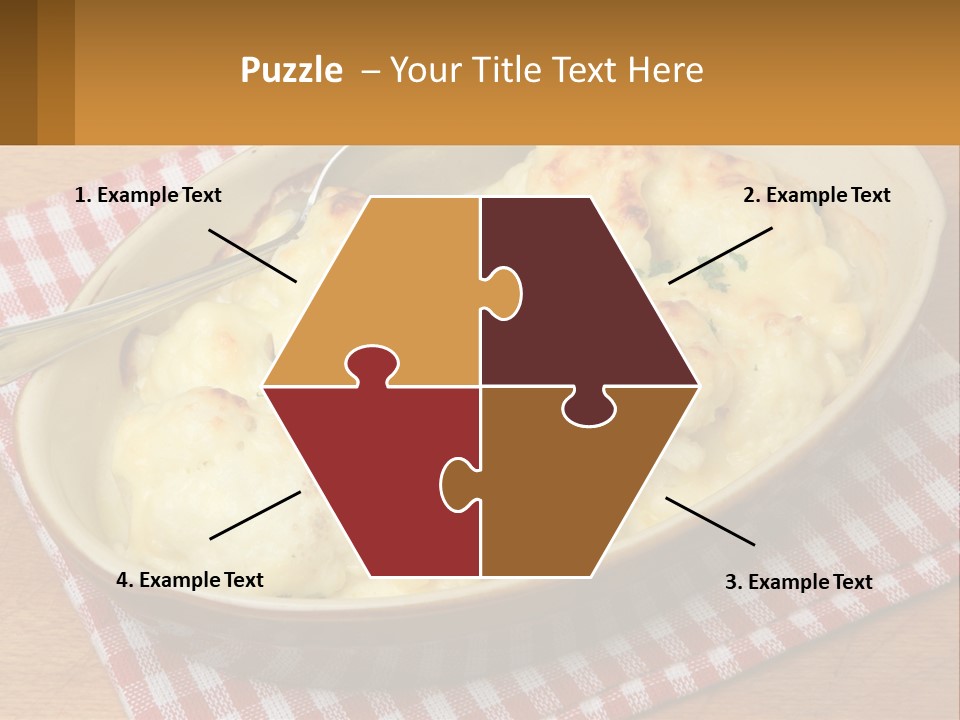 Scrambled Eggs Breakfast PowerPoint Template