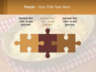 Scrambled Eggs Breakfast PowerPoint Template