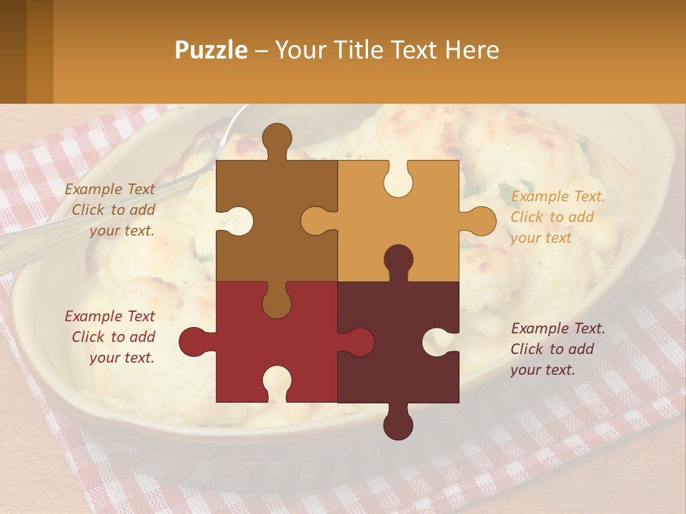 Scrambled Eggs Breakfast PowerPoint Template