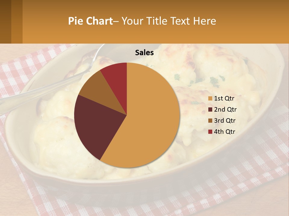 Scrambled Eggs Breakfast PowerPoint Template