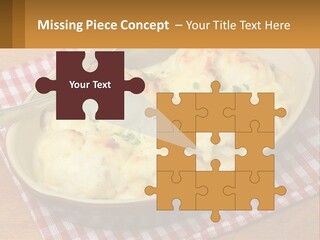 Scrambled Eggs Breakfast PowerPoint Template