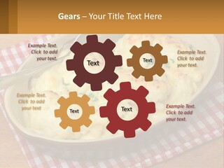 Scrambled Eggs Breakfast PowerPoint Template