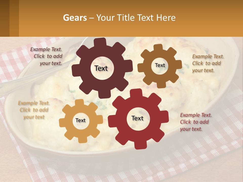 Scrambled Eggs Breakfast PowerPoint Template