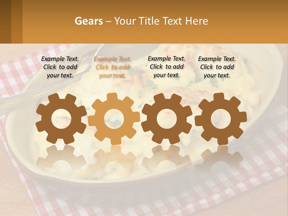 Scrambled Eggs Breakfast PowerPoint Template