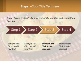Scrambled Eggs Breakfast PowerPoint Template