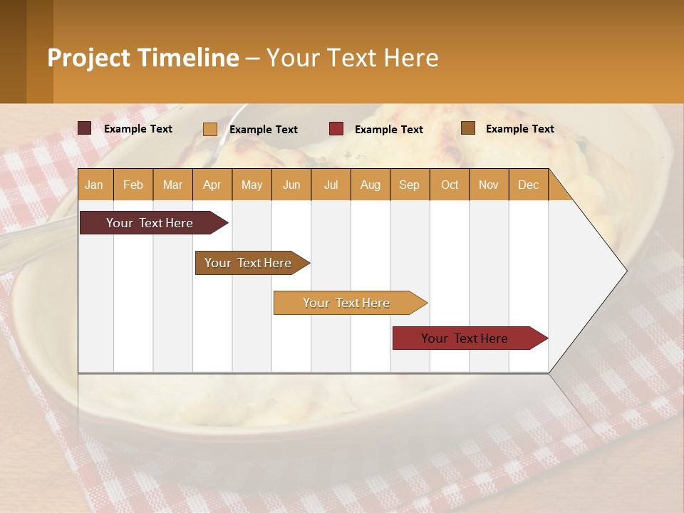 Scrambled Eggs Breakfast PowerPoint Template