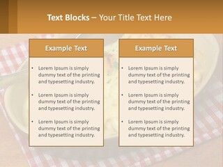 Scrambled Eggs Breakfast PowerPoint Template