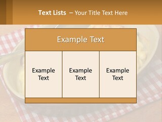 Scrambled Eggs Breakfast PowerPoint Template