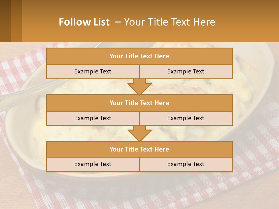 Scrambled Eggs Breakfast PowerPoint Template