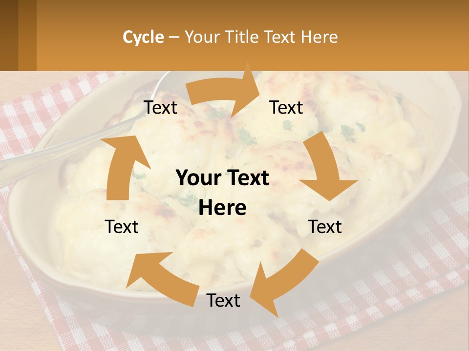 Scrambled Eggs Breakfast PowerPoint Template